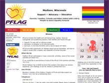 Tablet Screenshot of pflag-madison.org